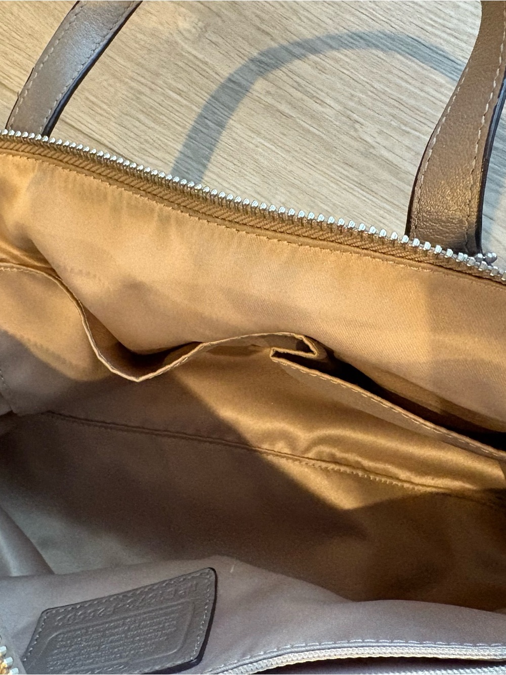 Coach Signature Monogram Purse View 4